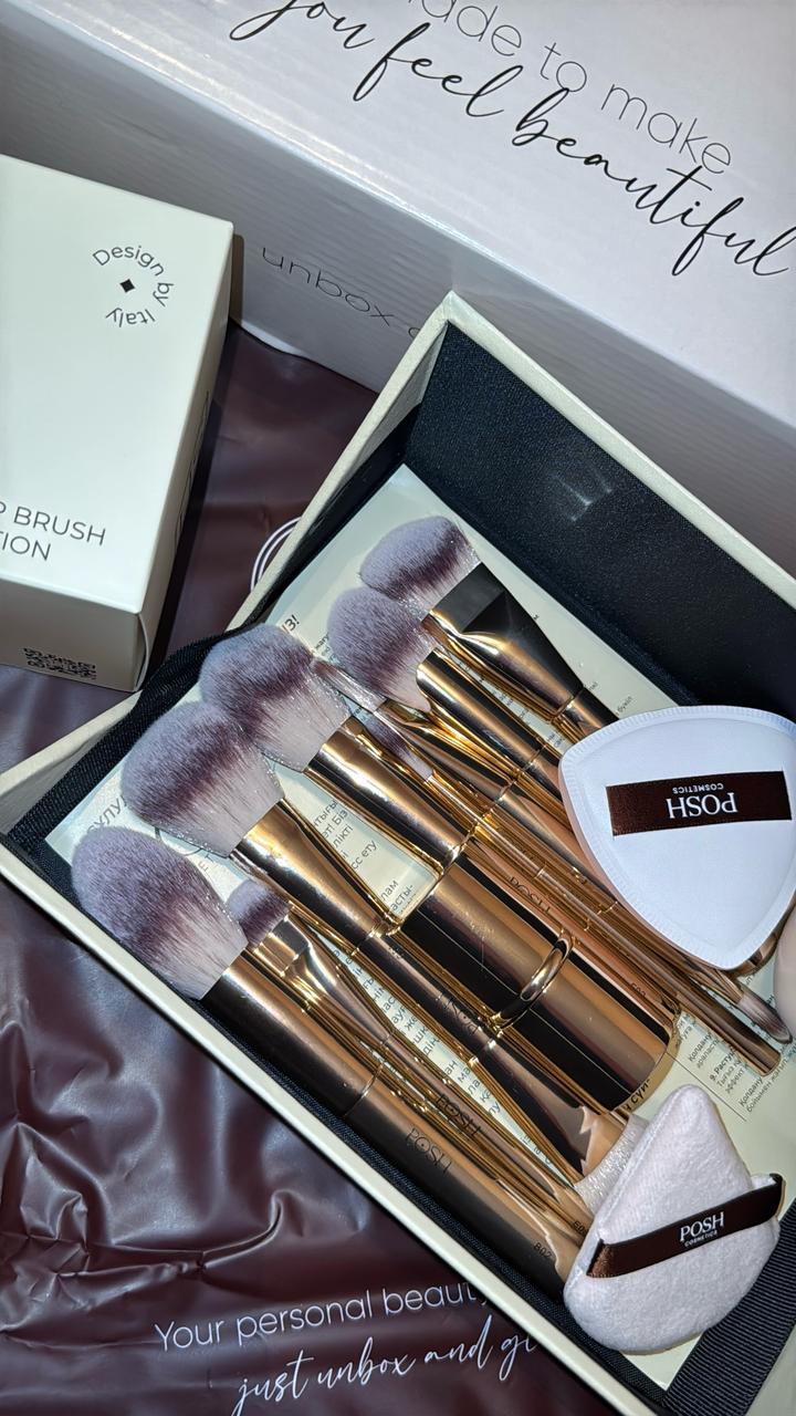 Набор кистей для макияжа POSH