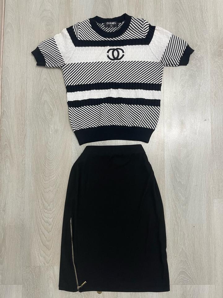 Костюм CHANEL (топ и юбка)