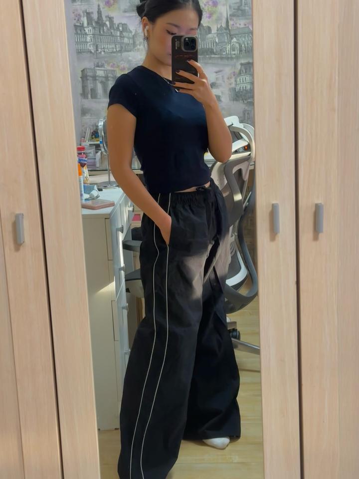 Zara Брюки спортивные с лампасами
