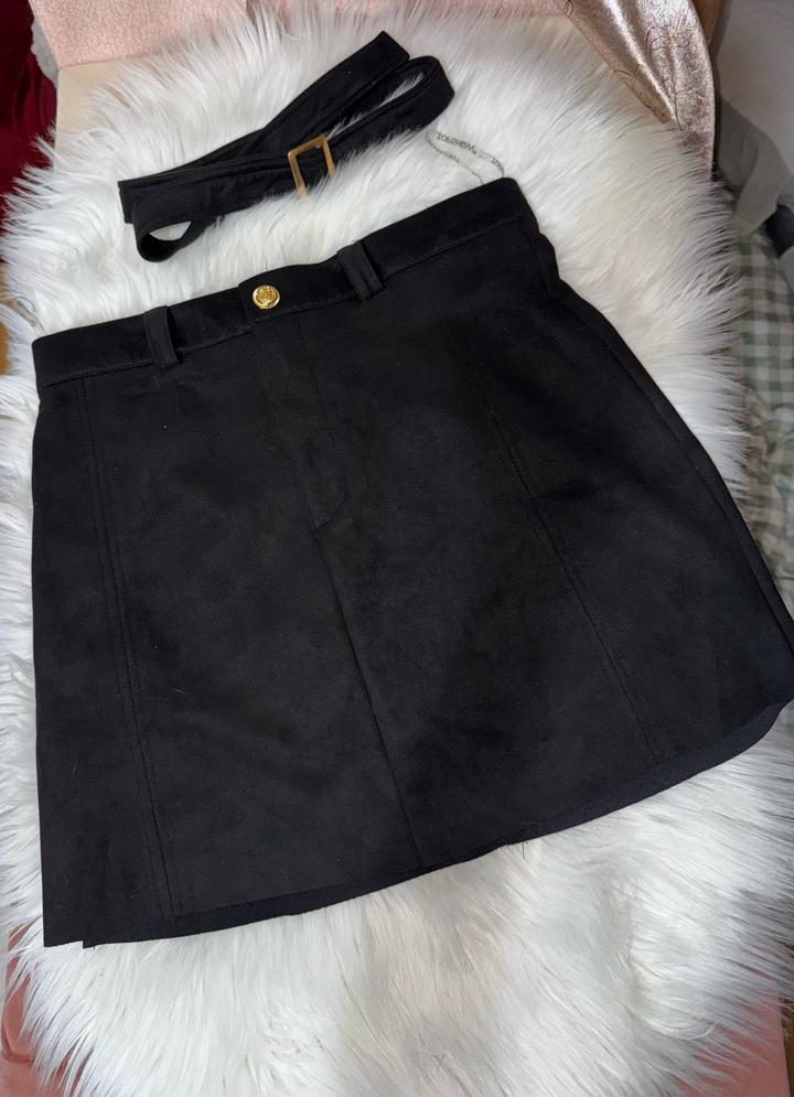 Topshop Мини-юбка с ремнем