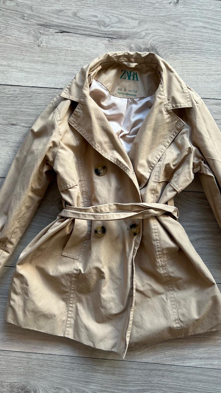 Детский плащ Zara тренч