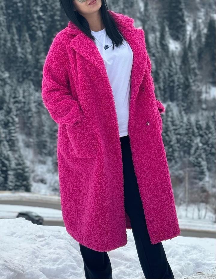 Пальто тедди