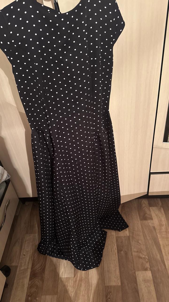 Платье ZARA в горошек