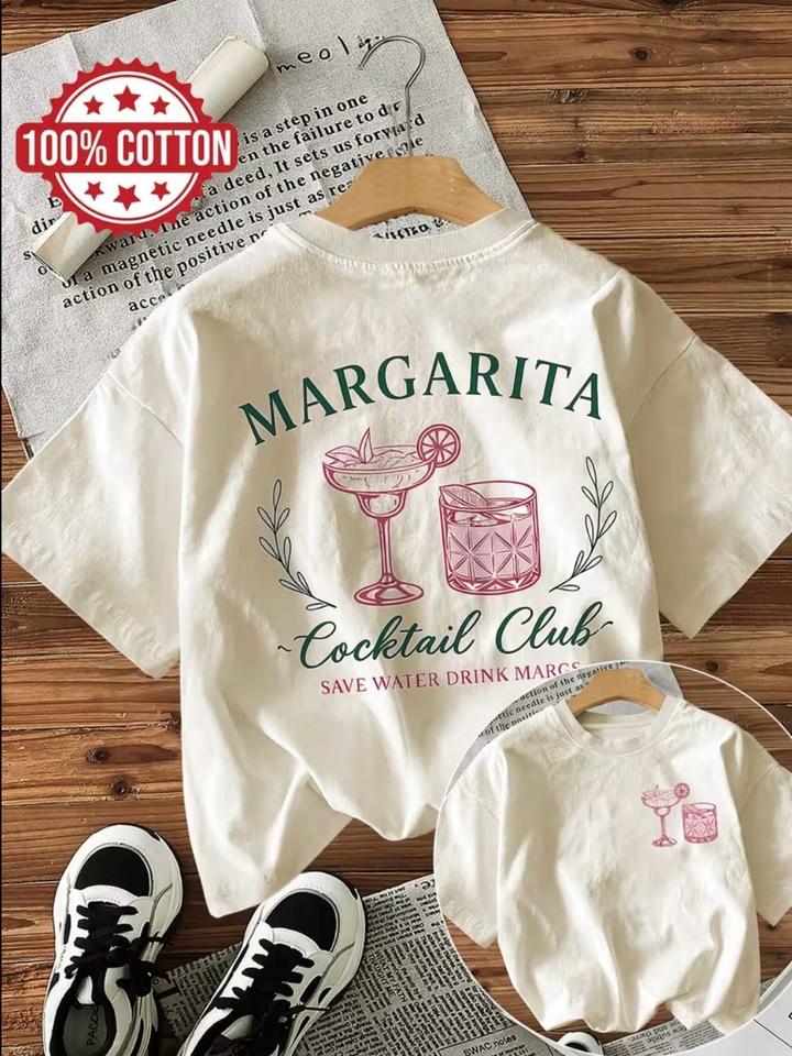 Футболка с принтом Margarita Cocktail Club