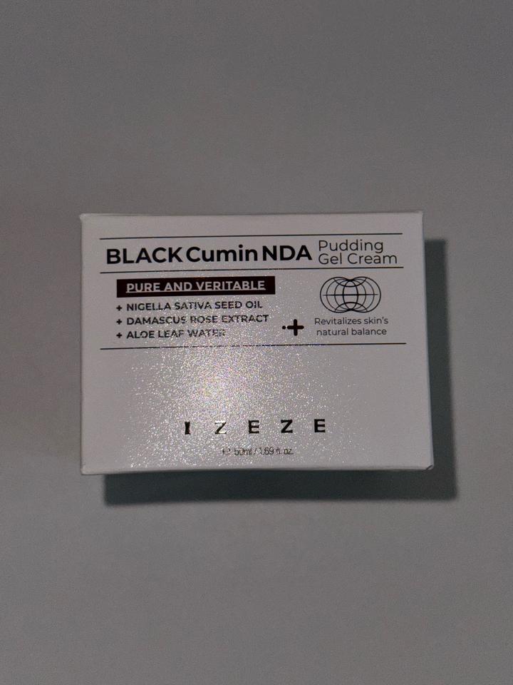 Крем IZEZE Black Cumin NDA Pudding Gel Cream