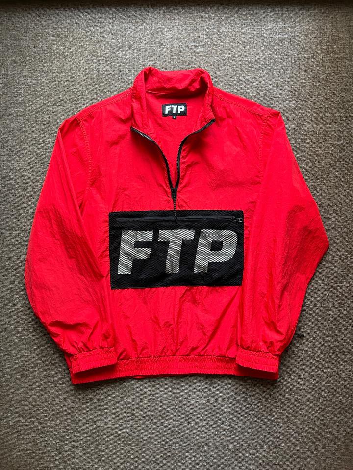 Fuck The Population SS19 FTP Half Zip Mesh Windbreaker