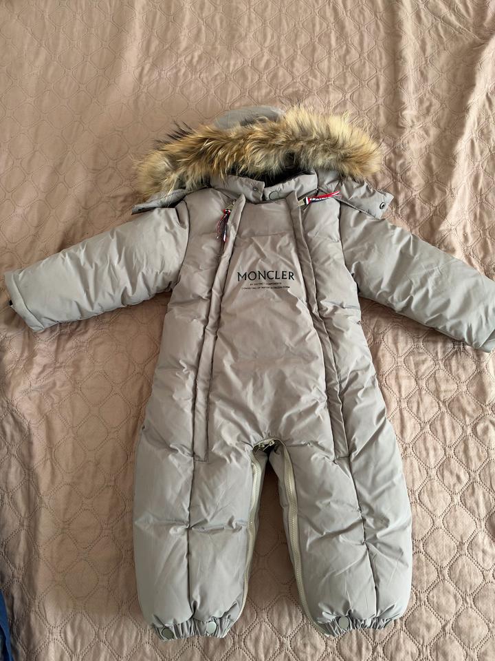 MONCLER зимний комбинезон трансформер