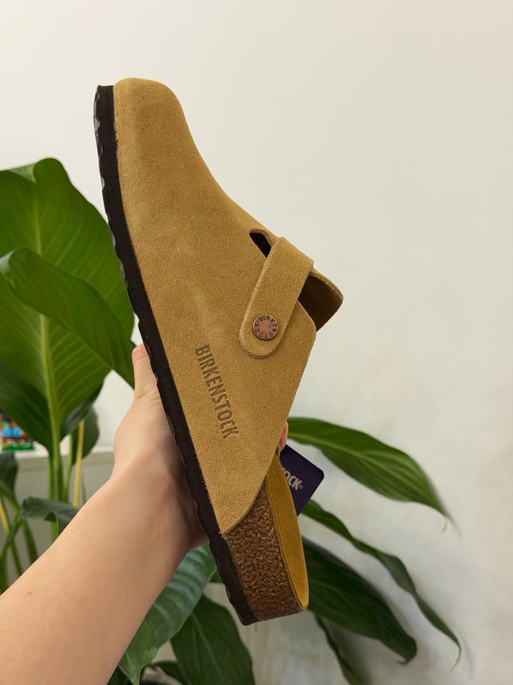 Сабо Birkenstock из замши