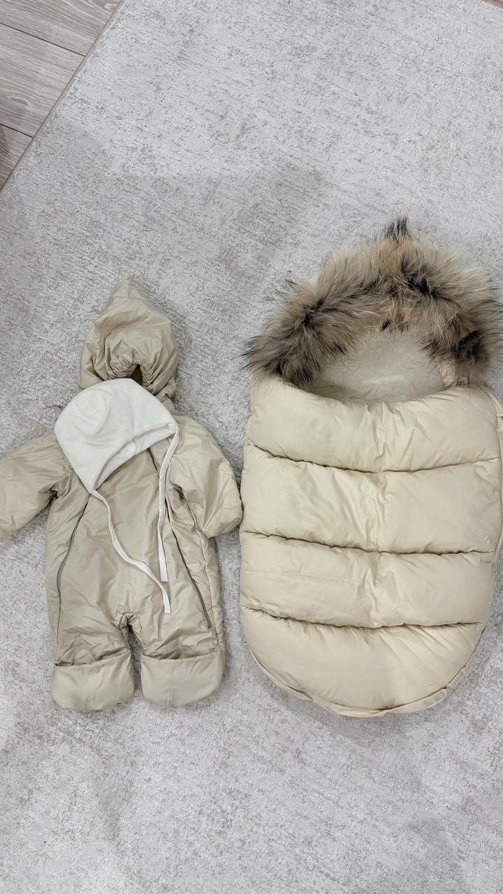 KinDerLitto Зимний детский конверт и комбинезон
