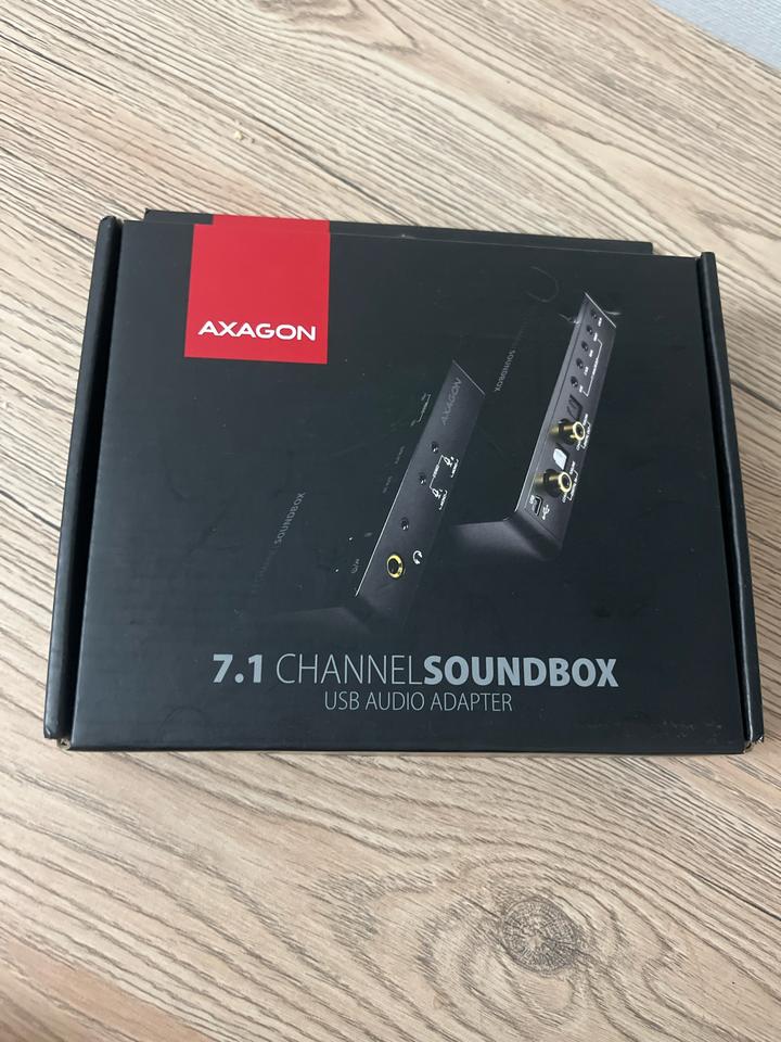 Внешняя звуковая карта 7.1 Channel Soundbox Axagon ADA-71