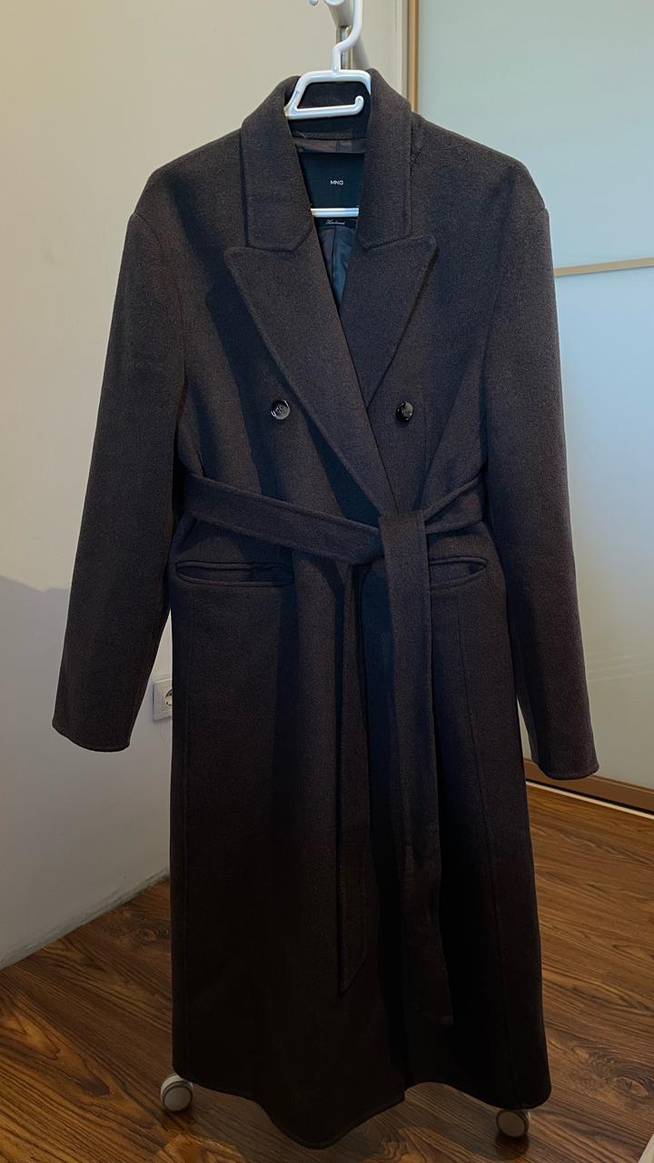 Пальто Mango Handmade 67% шерсть
