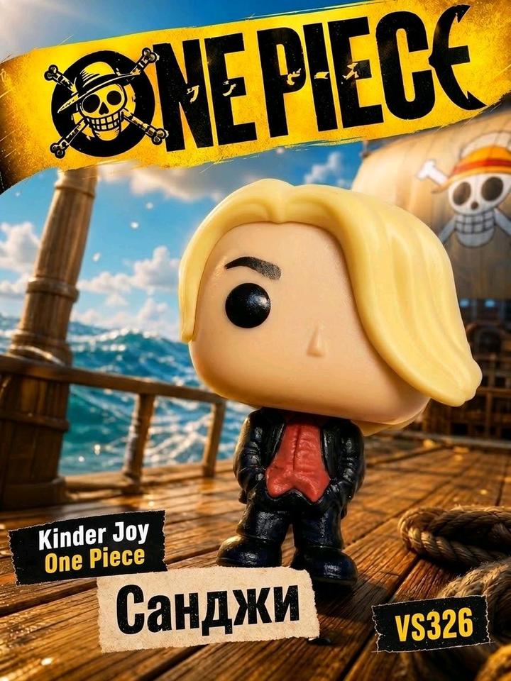 Фигурка игрушка Sanji / One piece / Kinder joy