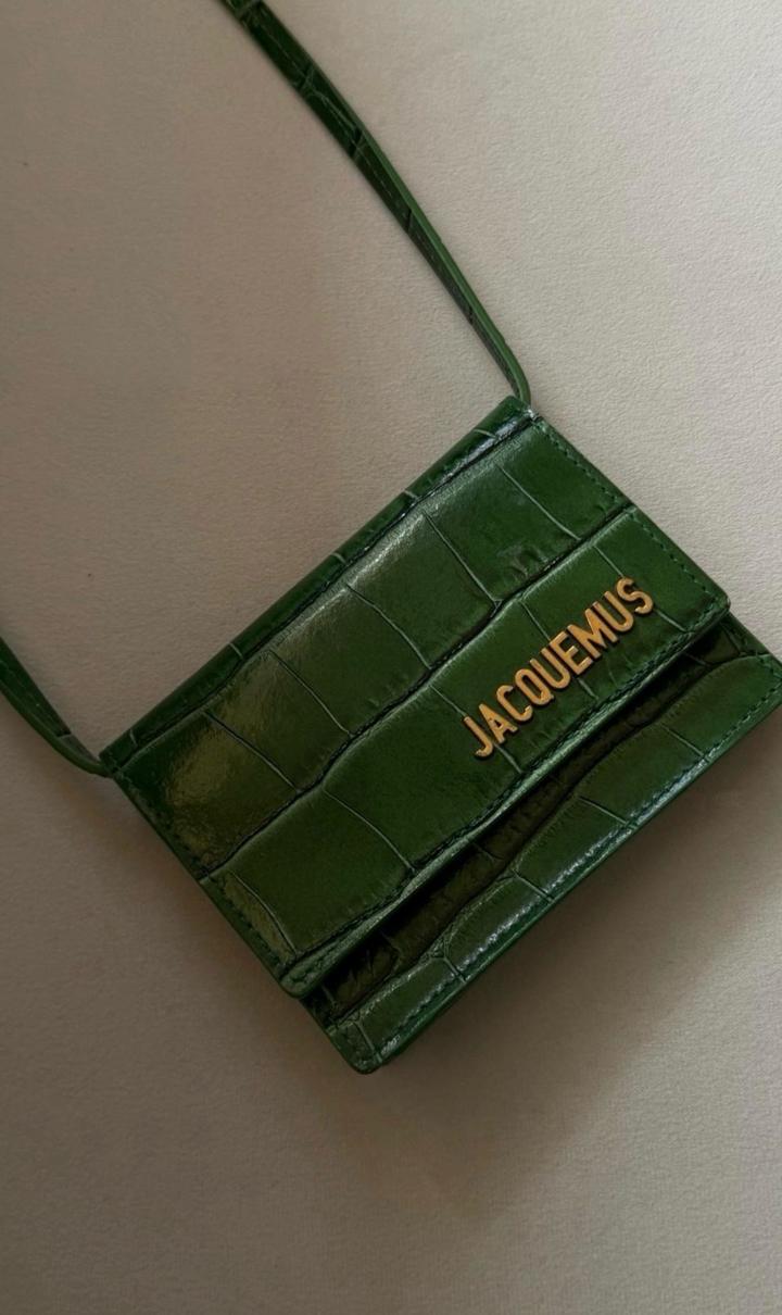 Мини-сумка Jacquemus кроко