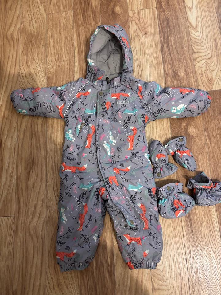 Утепленный комбинезон Crockid