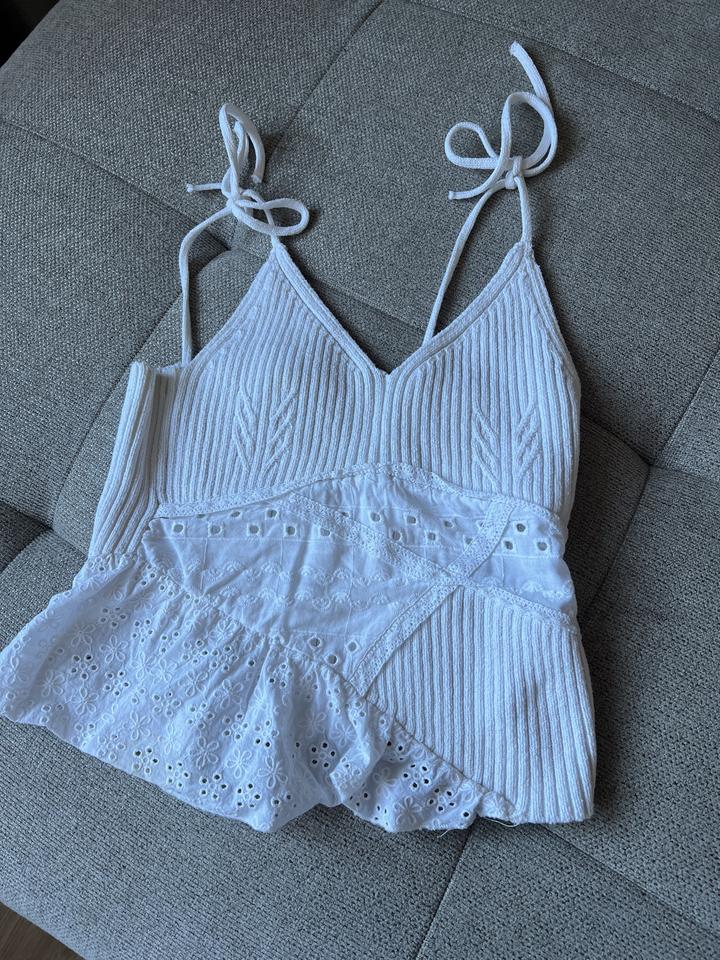 ZARA топ на бретелях