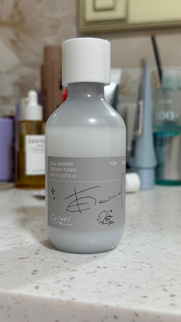 Тонер для лица Celimax Dual Barrier Creamy Toner