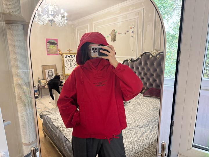ASOS Анорак красный