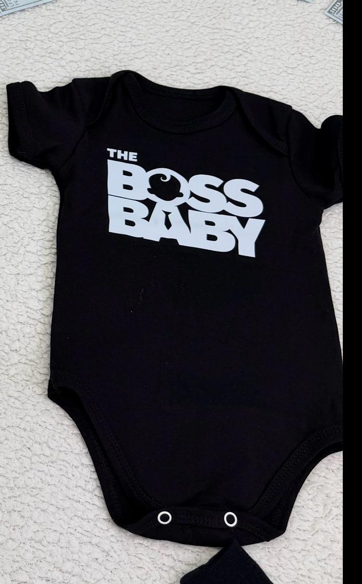 Детское боди boss baby