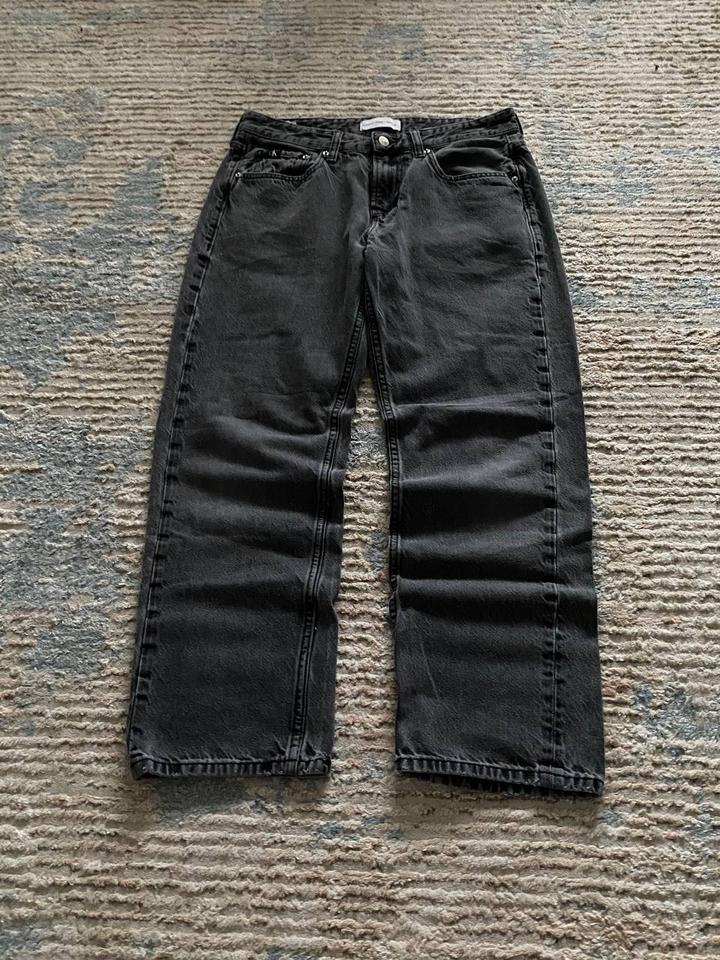 Джинсы Calvin Klein с логотипом