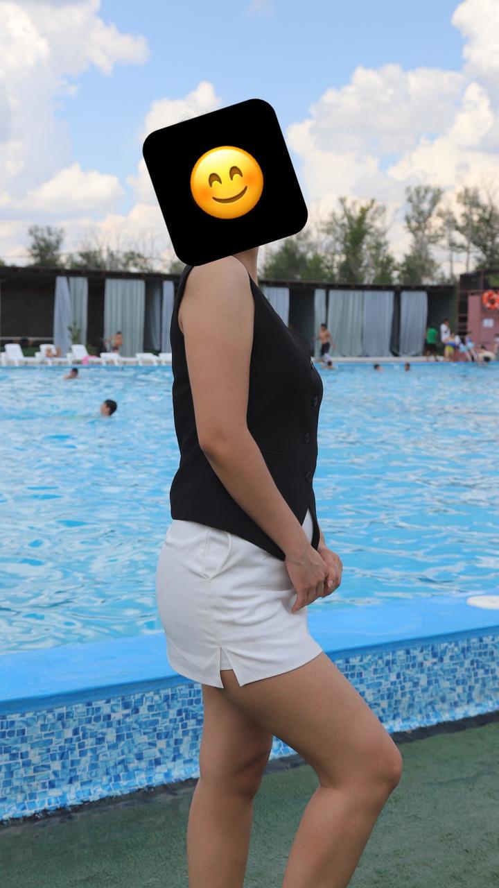 Белая юбка
