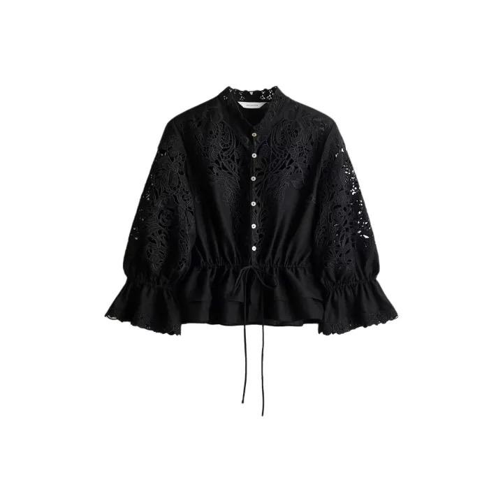 Блузка H&M с кружевом