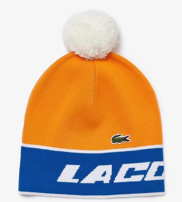 Lacoste шапка с шарфом