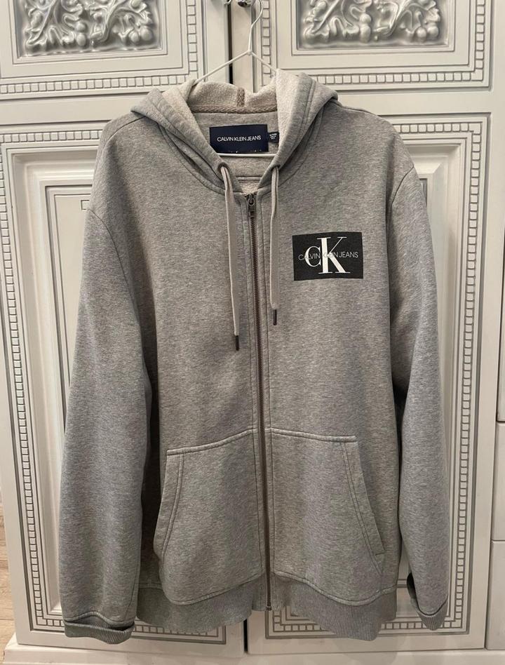 Худи Calvin Klein Jeans на молнии