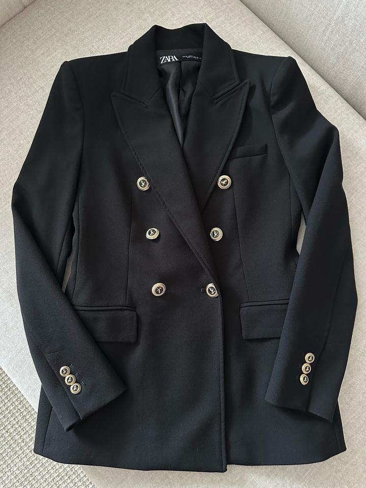 Двубортный пиджак ZARA