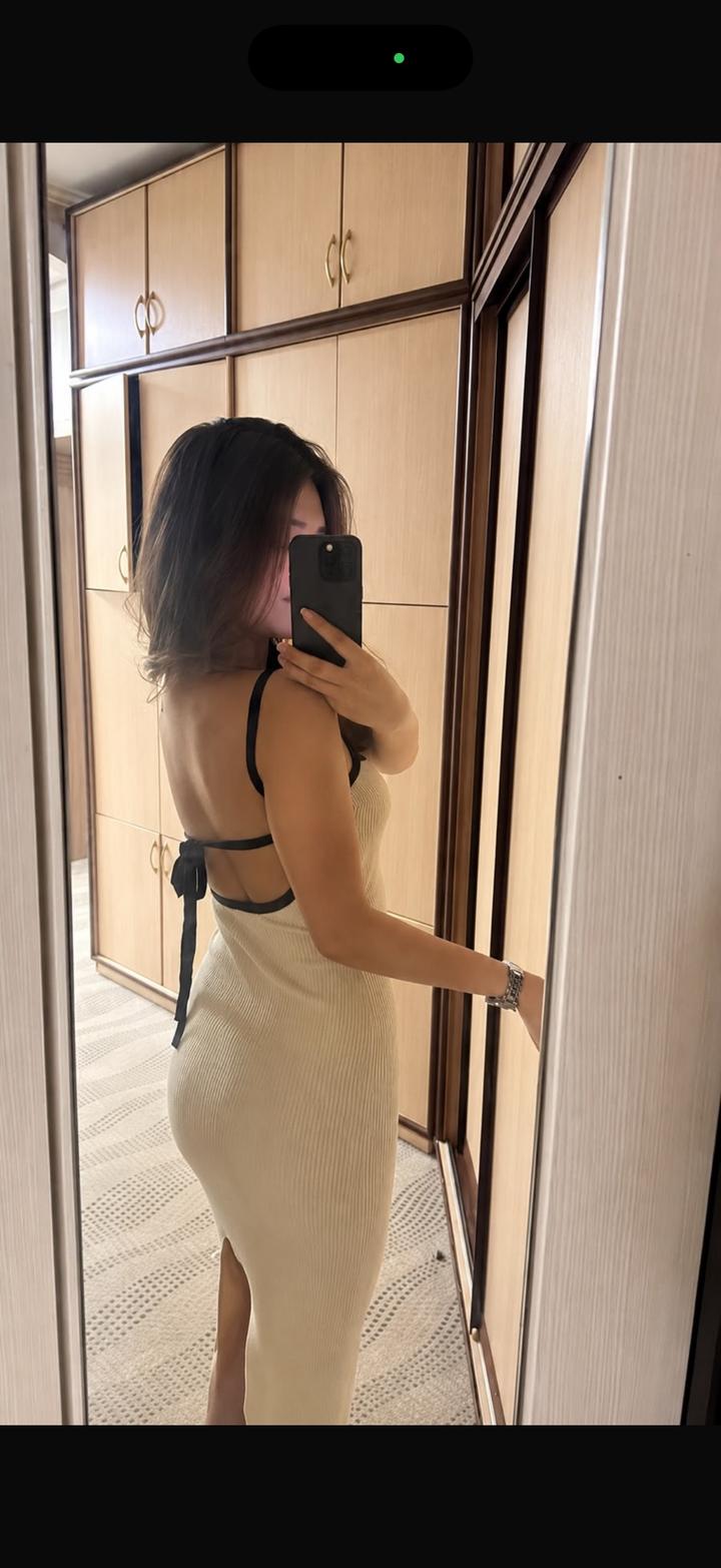 Трикотажное платье Bershka
