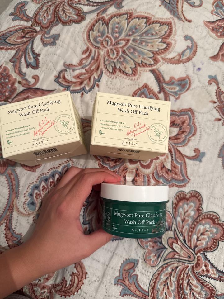 Mugwort Pore Clarifying Wash Off Pack маска для лица
