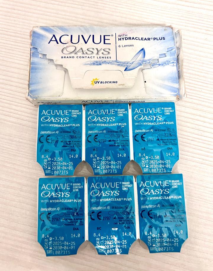 acuvue Контактные линзы Oasys 6 штук