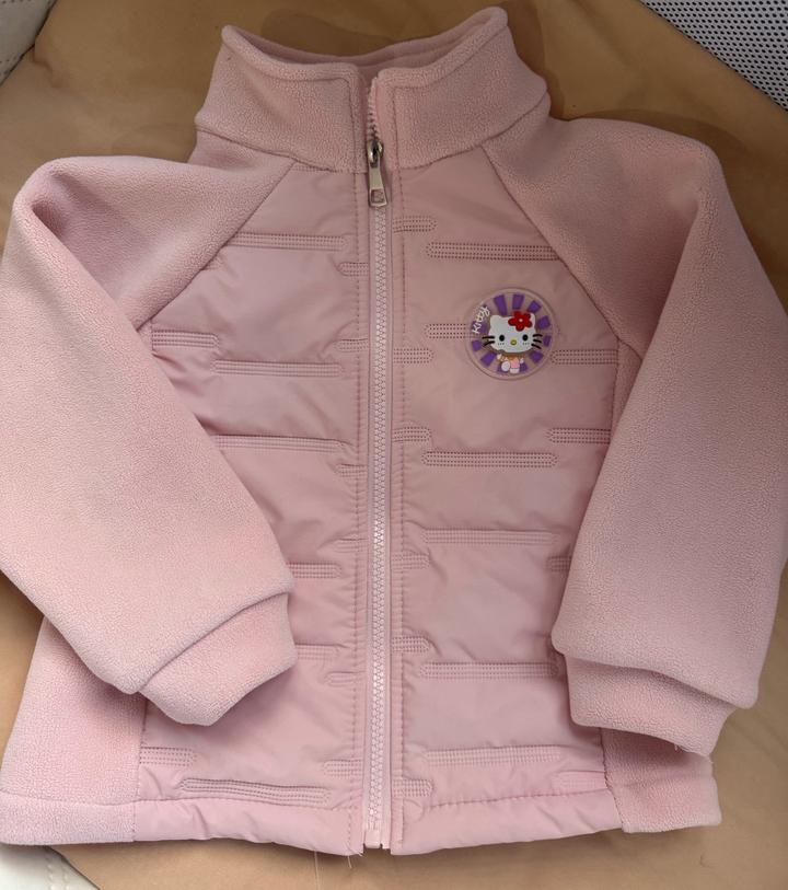 Детская куртка Hello Kitty розовая