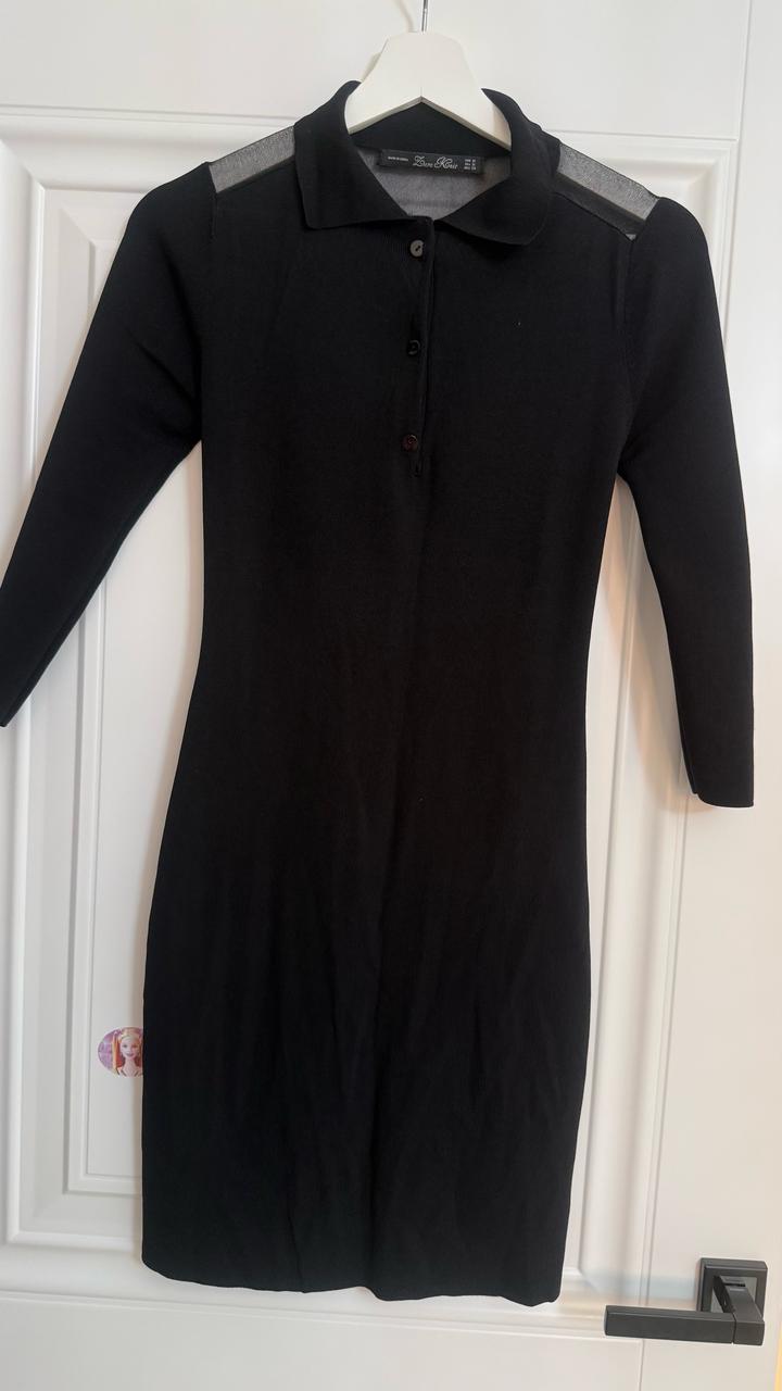 Платье Zara  черное