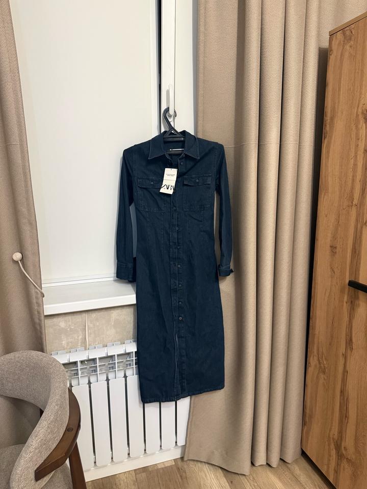 Платье Zara джинсовое