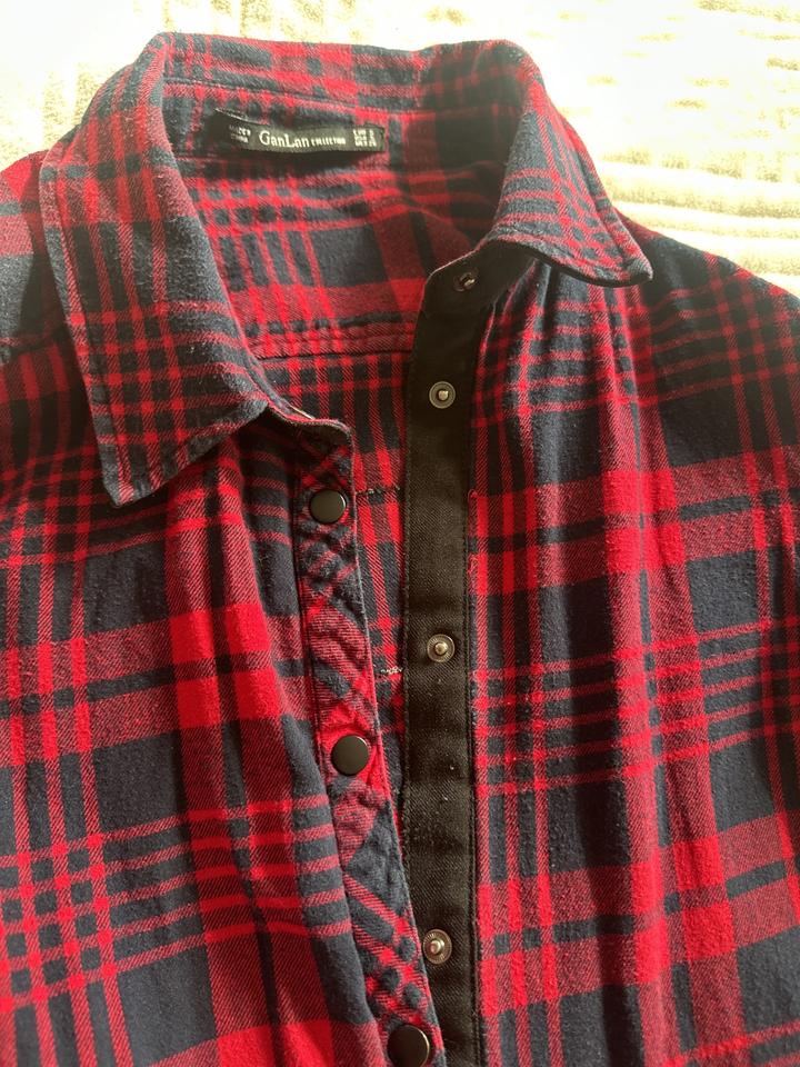 GanLan collection Рубашка в клетку
