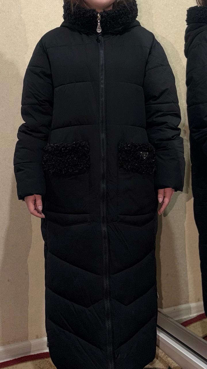 Пуховик с капюшоном
