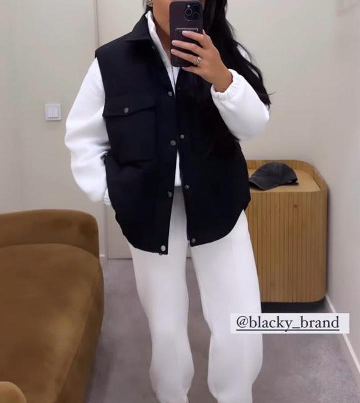 Черная жилетка Blacky Brand