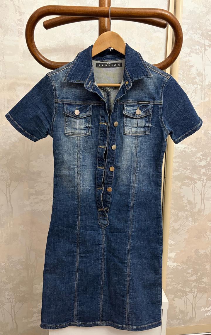 euro fashion Джинсовое платье
