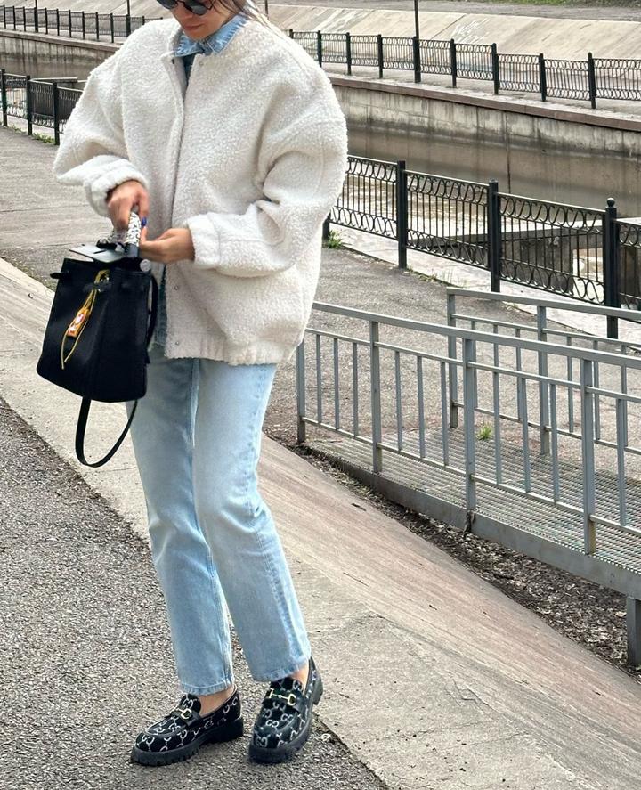 Zara Куртка тедди