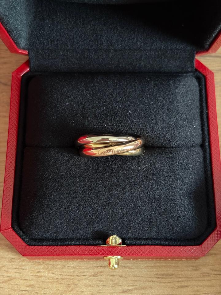 Кольцо Cartier Trinity classic 56 размер