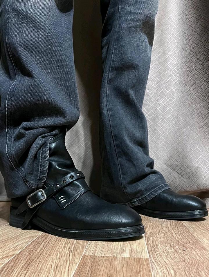Новые авангардные ботинки в стиле A.S.98 / Guidi (размер 44.5–45)