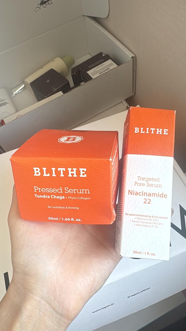 Blithe крем, сыворотка