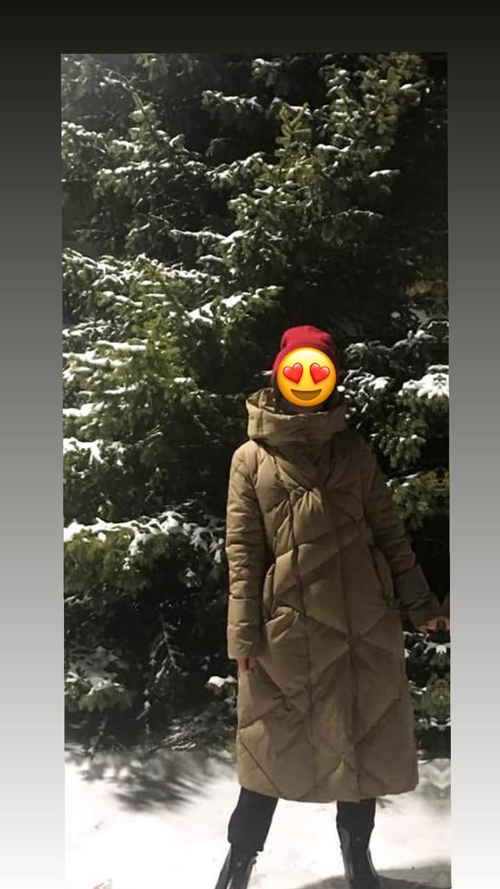 Длинный стеганый пуховик Max Mara