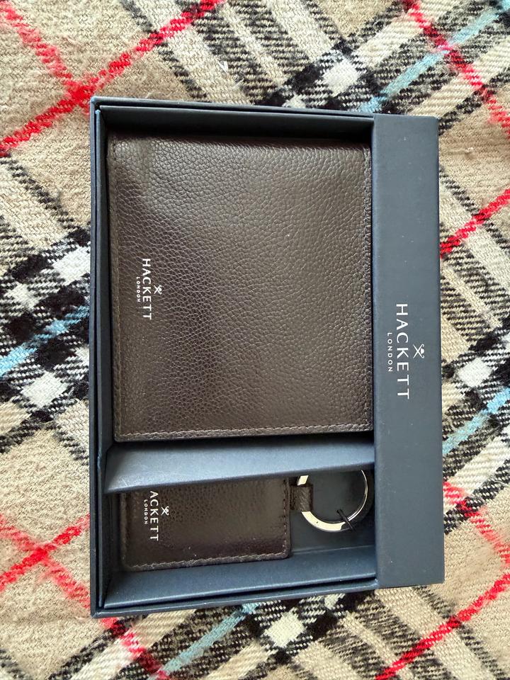 Набор Hackett London: кошелек и брелок