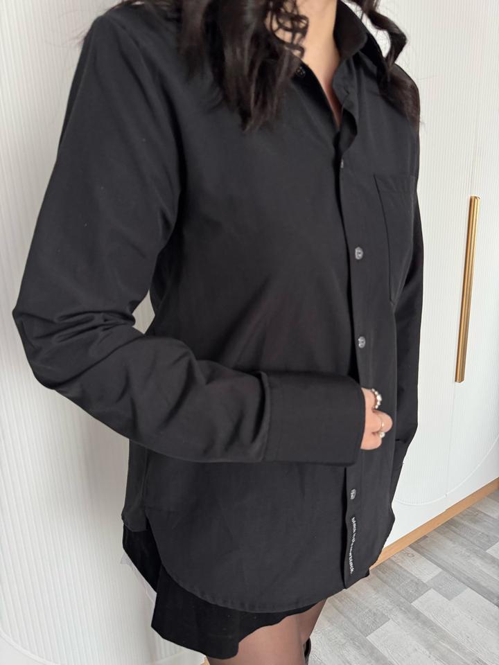 Black Fashion Черная рубашка