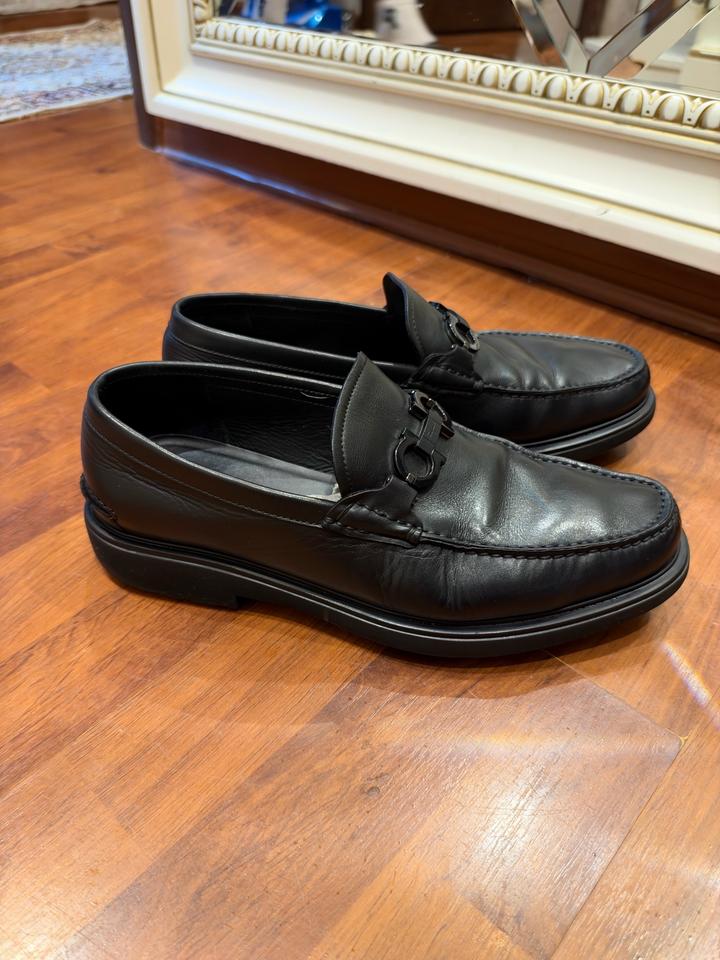 Лоферы Salvatore Ferragamo из кожи
