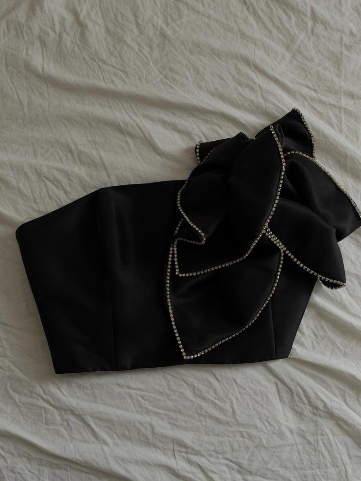 укороченный топ-корсет Blacky