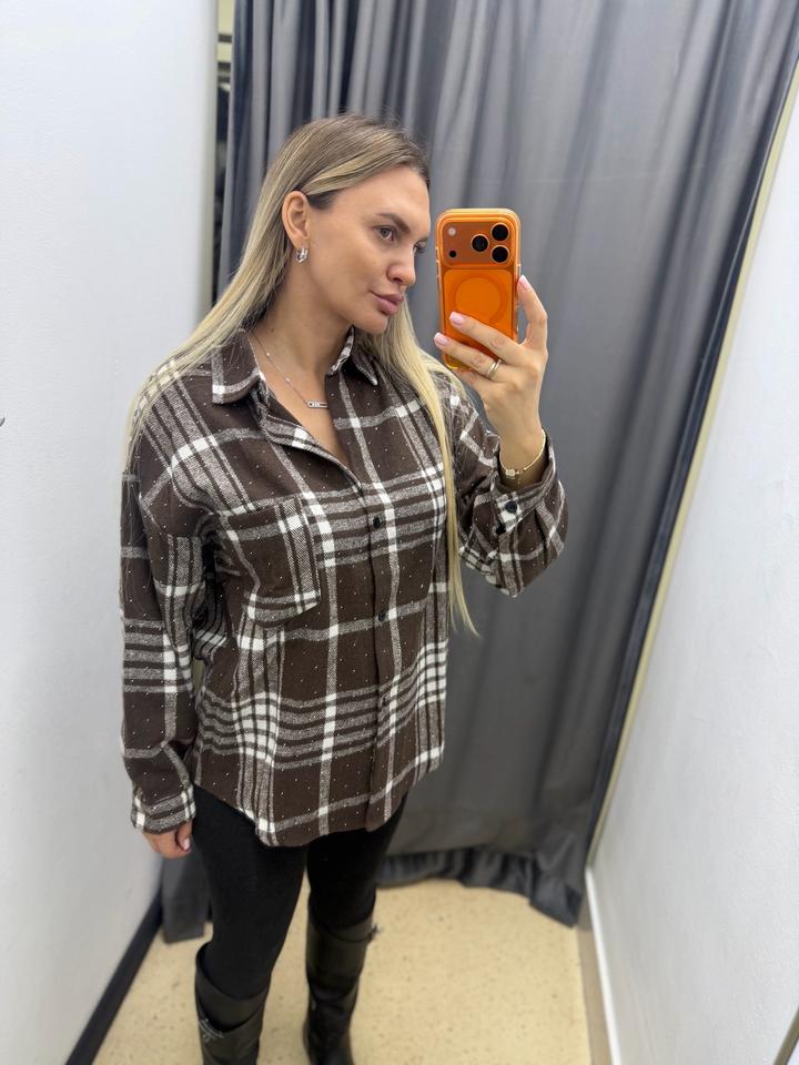 Рубашка в клетку