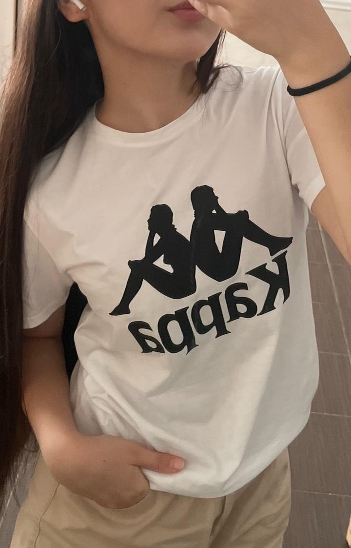 Футболка с принтом Kappa