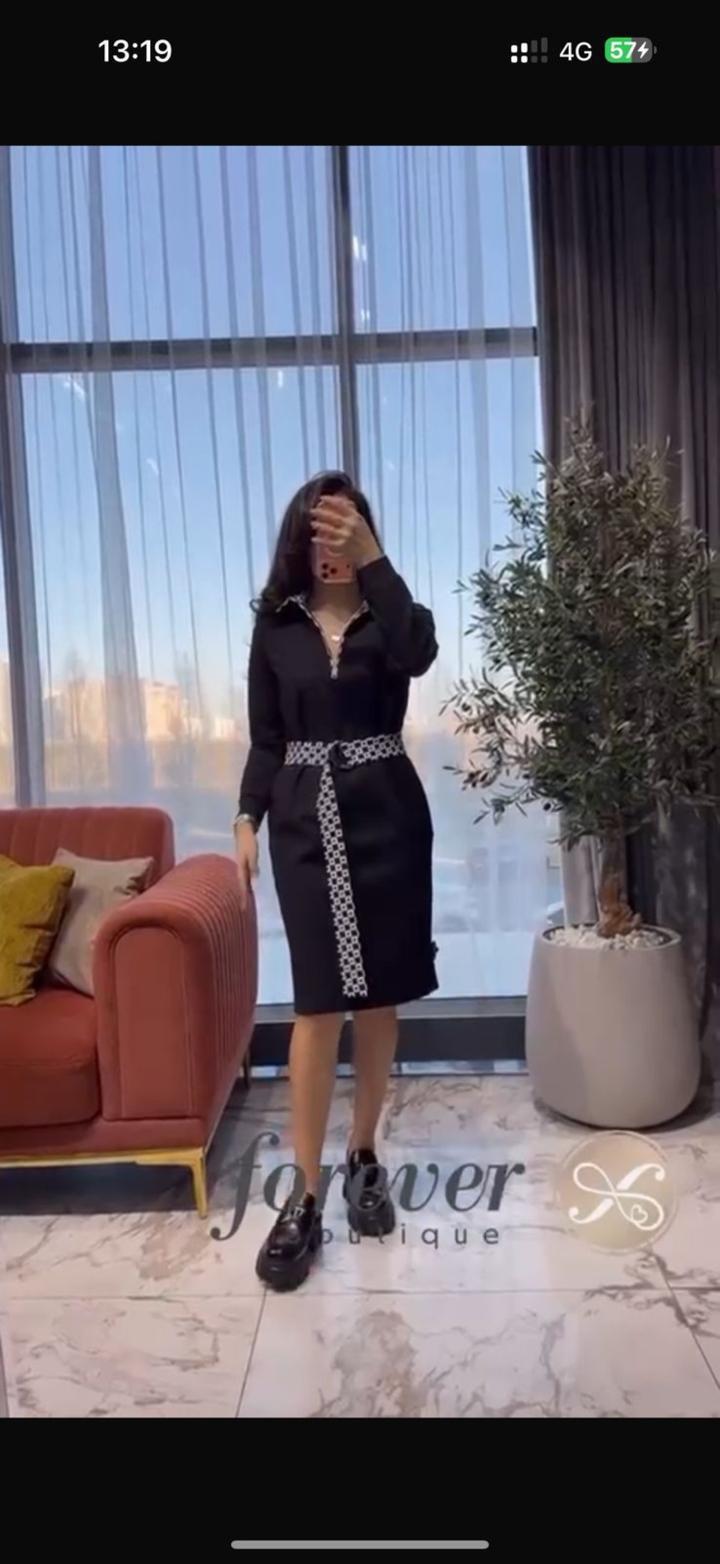 MIRA MIA Черное платье